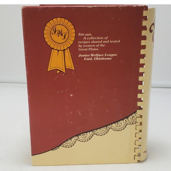 Stir Ups Junior Welfare League Enid Oklahoma Vintage Cookbook 1982 Great Plains - Picture 2 of 10